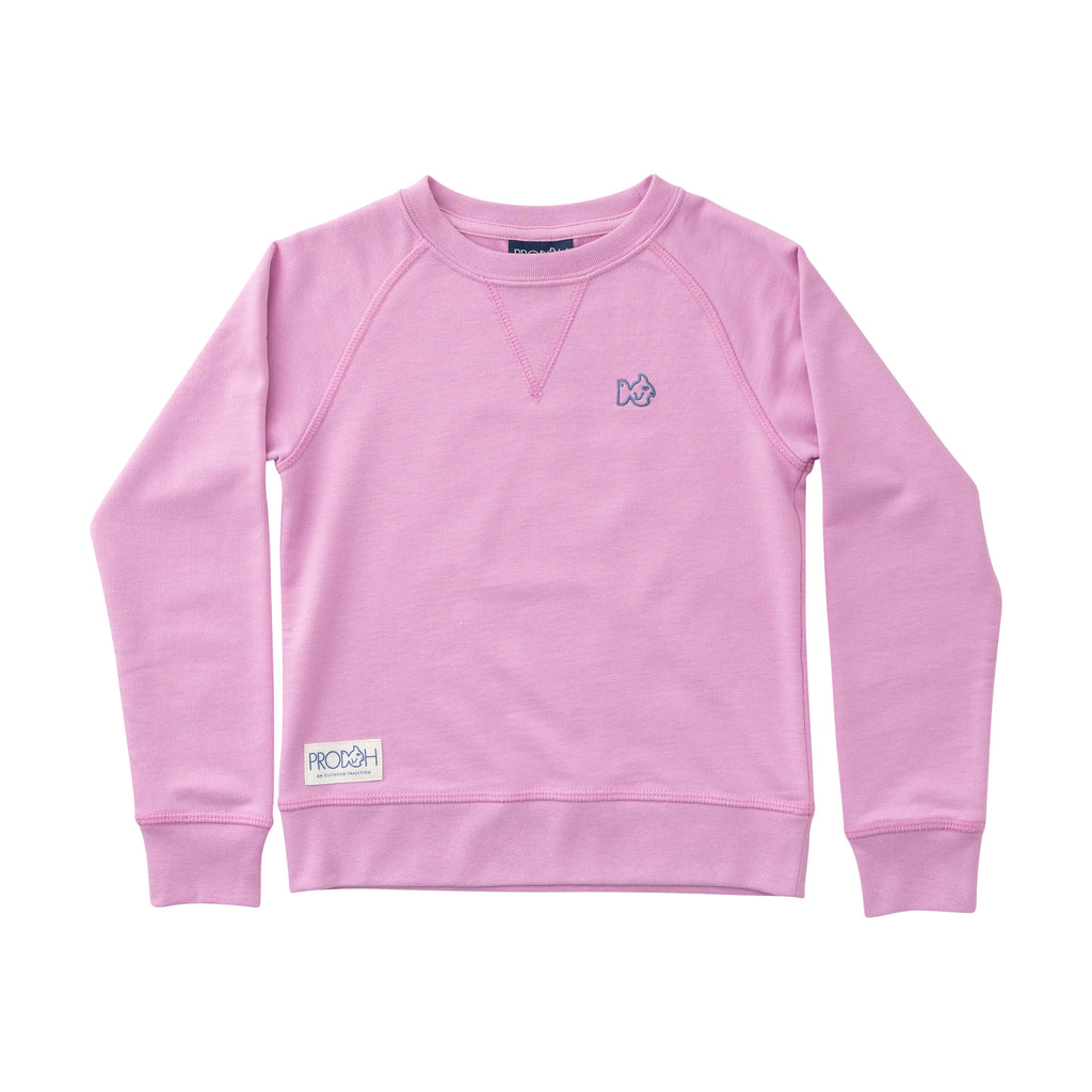 Girls Crew Control Sweatshirt Orchid PRE-ORDER
