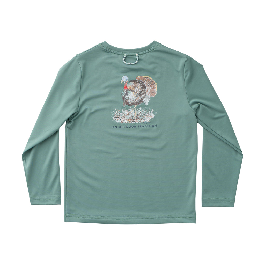 Kids Pro Performance Long Sleeve T-Shirt Frosty Spruce PRE-ORDER