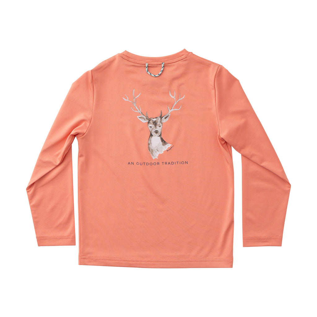 Kids Pro Performance Long Sleeve T-Shirt Crabapple PRE-ORDER