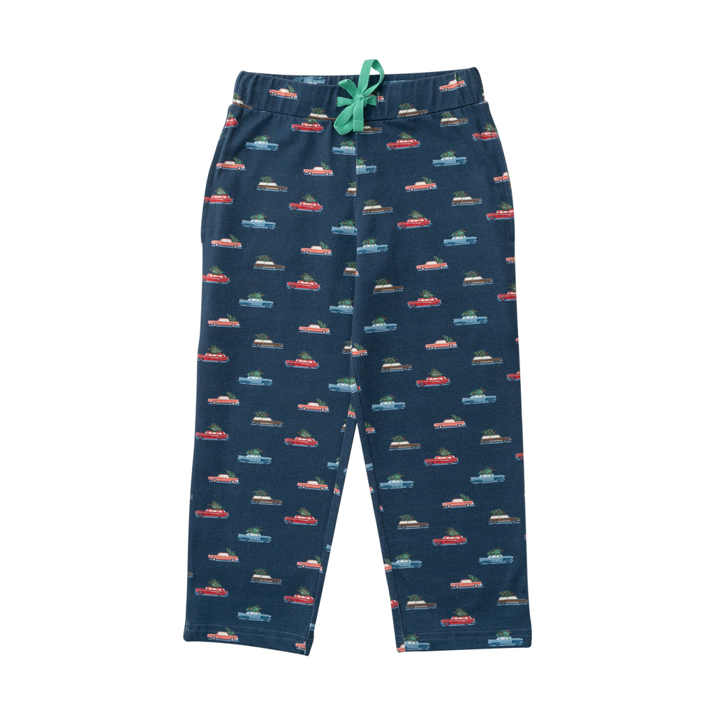 Kids Lounge Life Pant Christmas Car Print PRE-ORDER