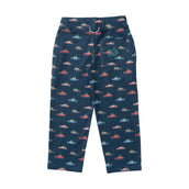 Kids Lounge Life Pant Christmas Car Print
