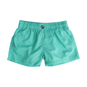 Boys Outrigger Performance Short Marine Green