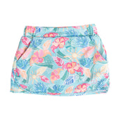 Girls Carolina Catch Skort Palm Paradise