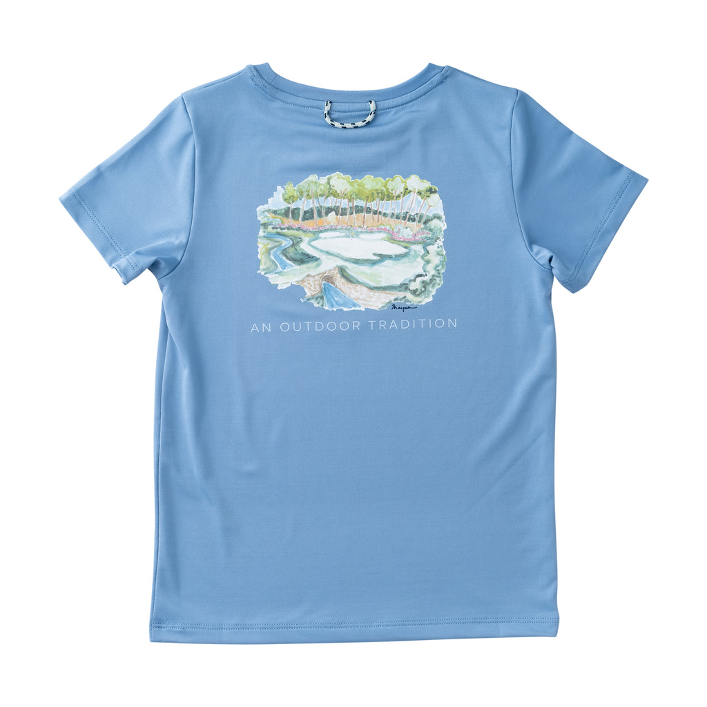 Kids Pro Performance Short Sleeve T-shirt Ashleigh Blue