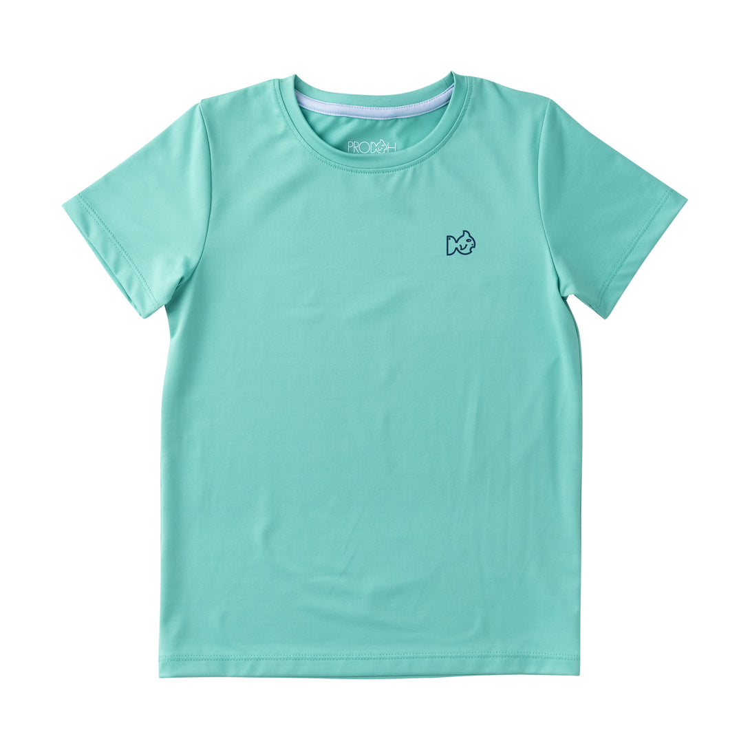 Kids Pro Performance Short Sleeve T-shirt Marine Green
