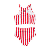 Girls Beachcomber Bikini Watermelon Stripe