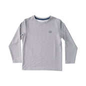 Kids Pro Performance Long Sleeve T-Shirt Heather Gray