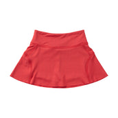 Girls Tennis Twirl Skort with Built-In Compression Shorts Watermelon