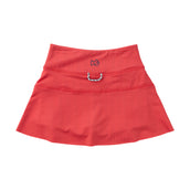 Girls Tennis Twirl Skort with Built-In Compression Shorts Watermelon