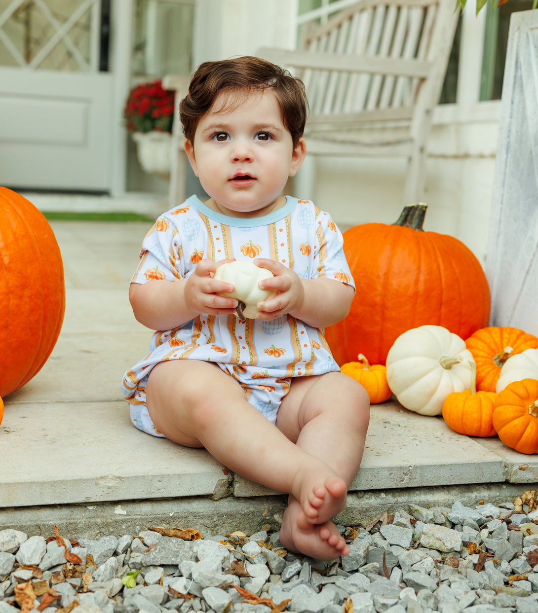 Pumpkin Patch Short Sleeve Bubble PRE-ORDER