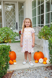 Pumpkin Patch Scalloped Dress PRE-ORDER