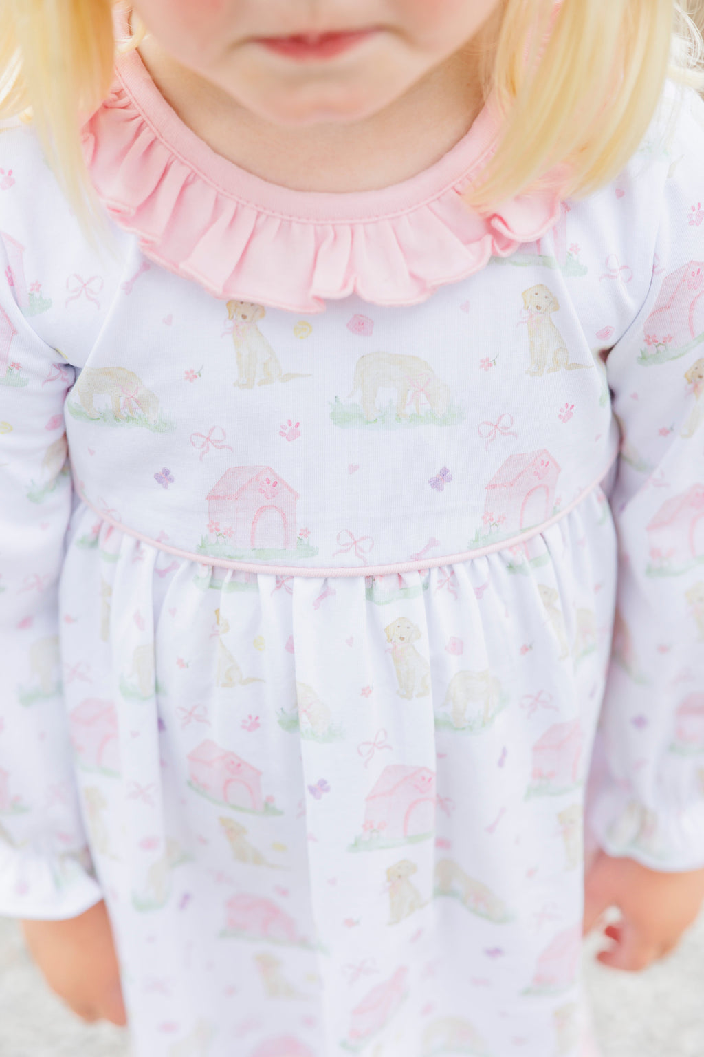 Puppy Pals Ruffle Bloomer Set