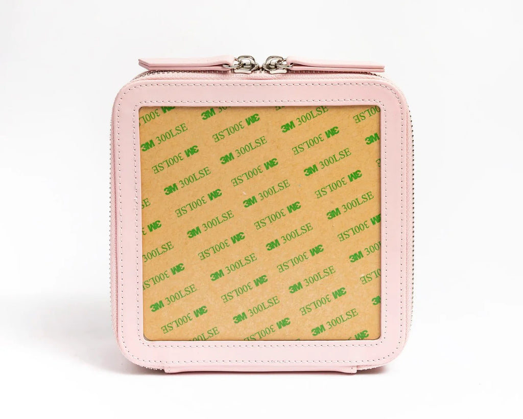 6" Leather Self Finishing Box - Pink