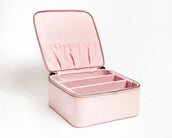 6" Leather Self Finishing Box - Pink