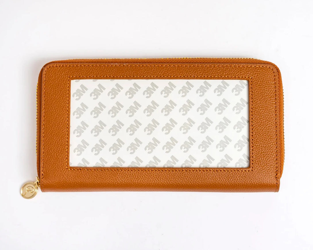 All-in Wallet Cognac/Pink