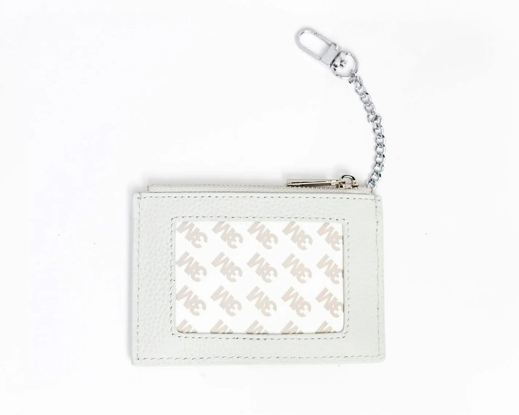 Every Day Wallet - Ice Blue with Silver Chain