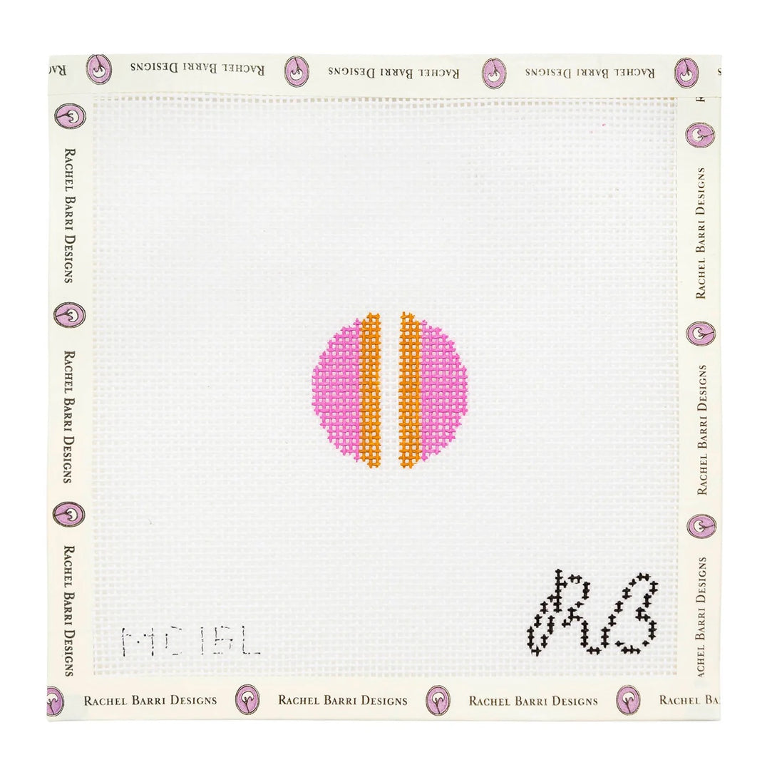Mini - Simple Stripes Camel/Lavender