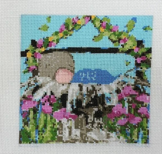 Baby Jesus Needlepoint Canvas