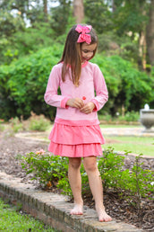 Reagan Top Pink Stripe