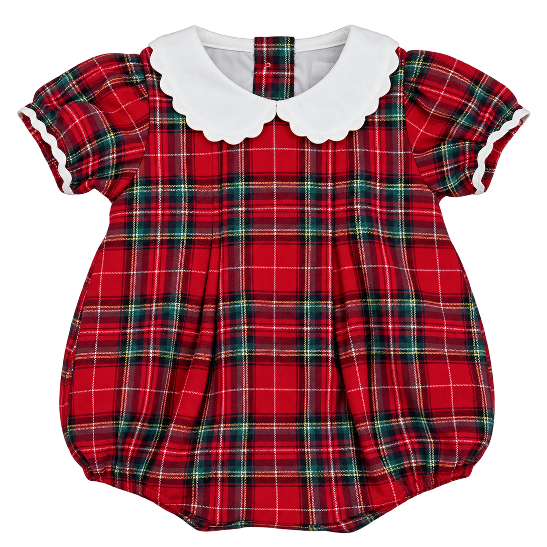 Mia Bubble - Red Plaid