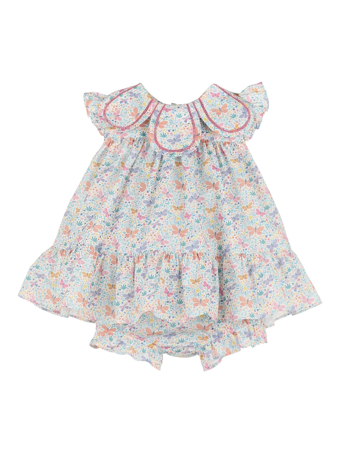 Butterfly Ruffle Petal Dress