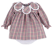 Cider Checks Petal Float Dress