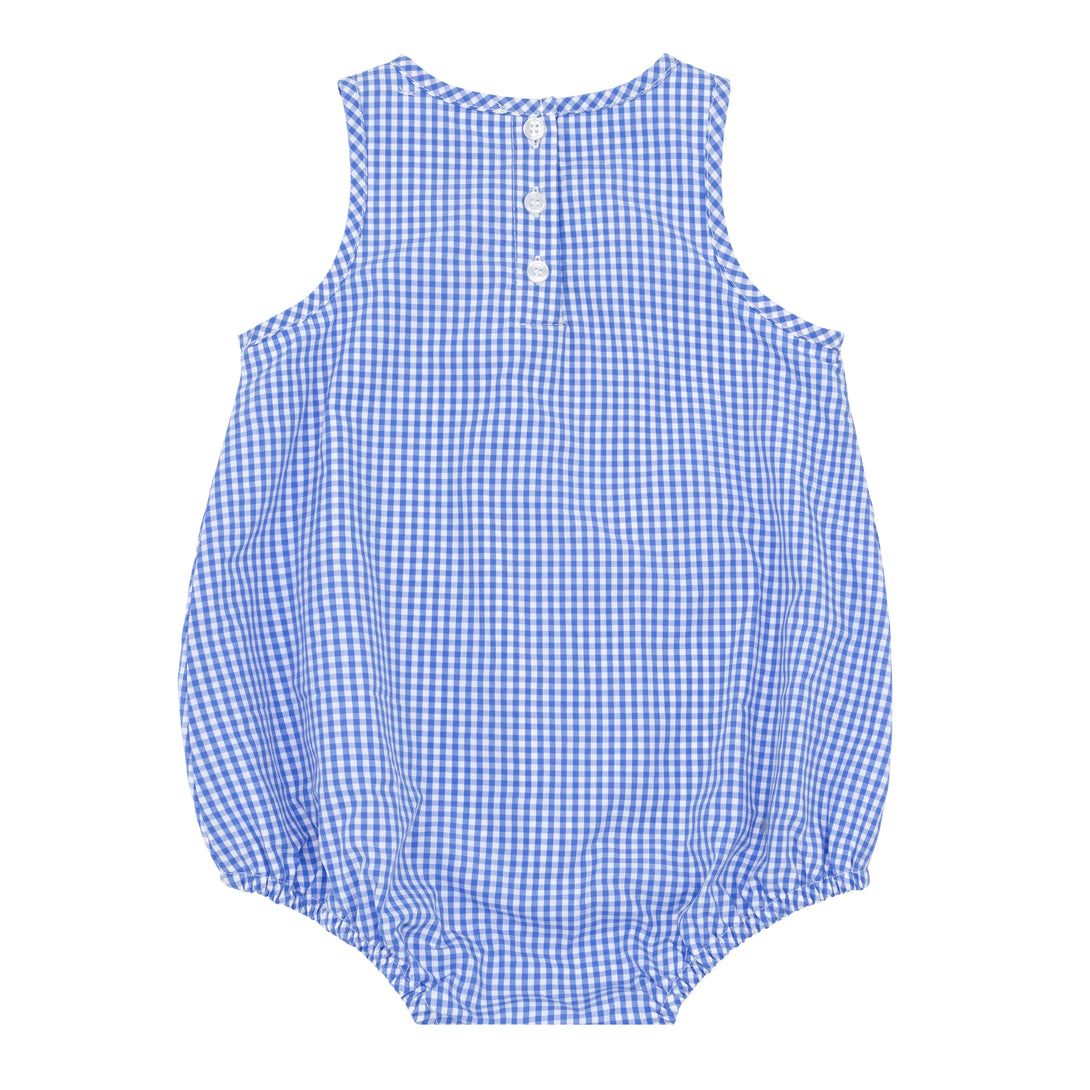 Baby Blue Micro Gingham Bubble