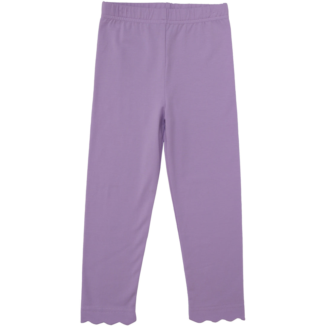 Scallop Leggings Lavender