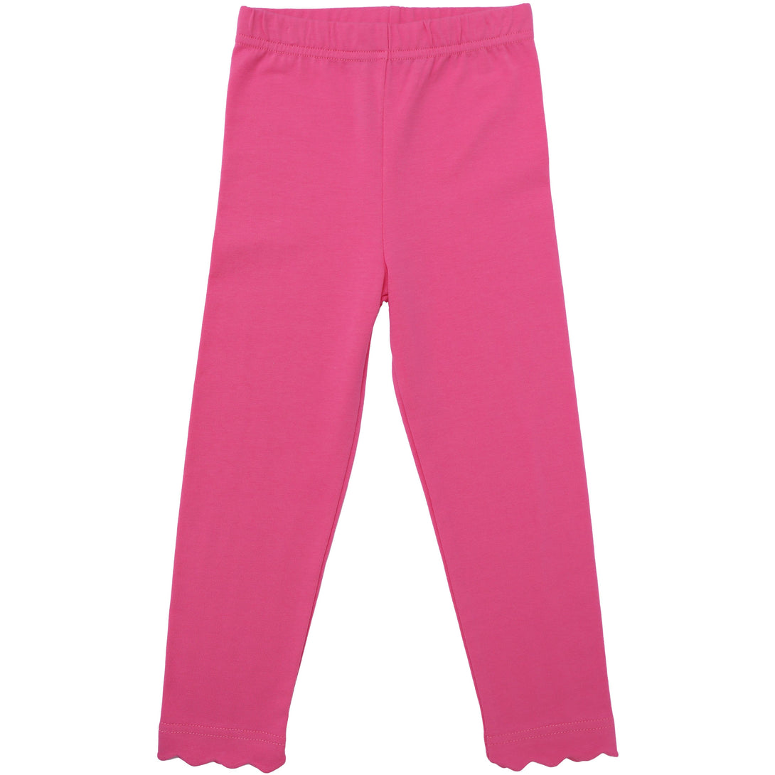 Scallop Leggings Pink