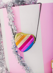 Rainbow Heart Purse