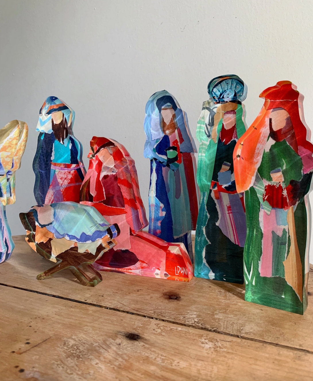 Acrylic Nativity Set