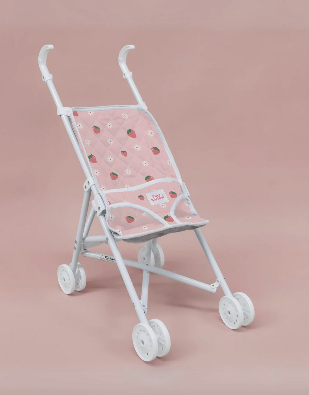 Doll Stroller in Strawberry Picnic