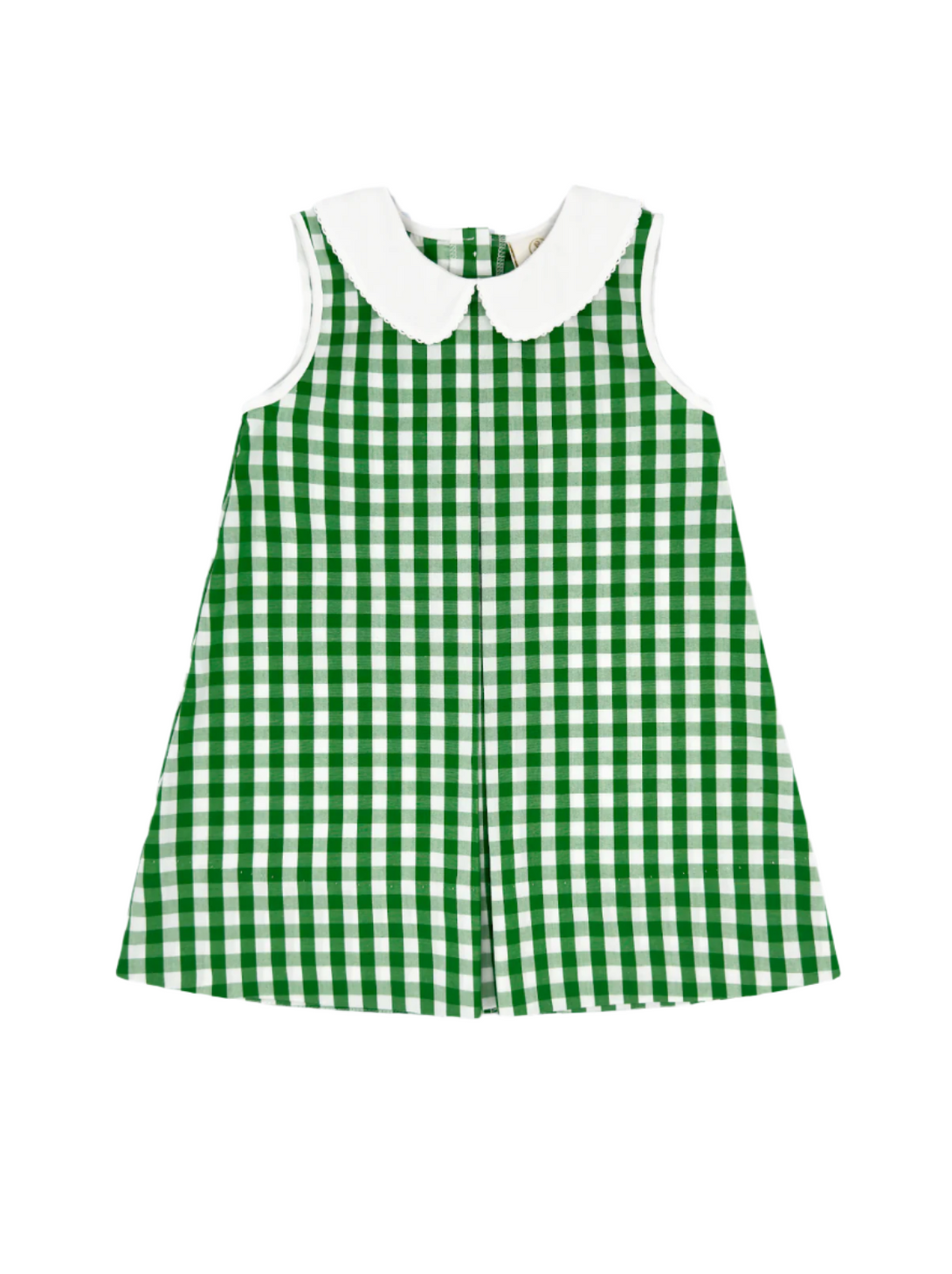 Caroline Dress in Augusta Green Gingham PRE-ORDER