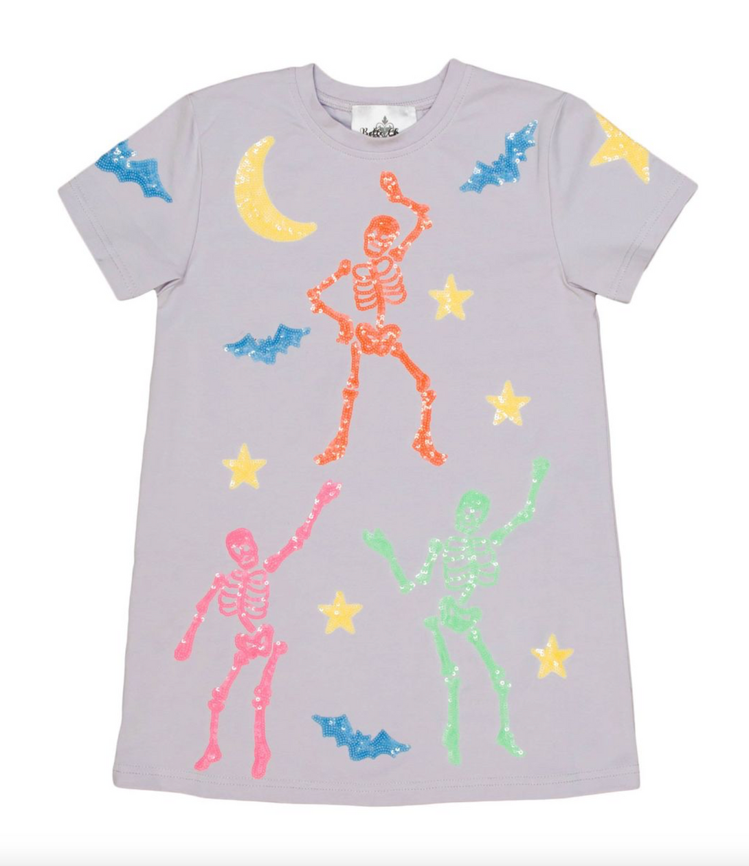 Lavender Skeleton Dress