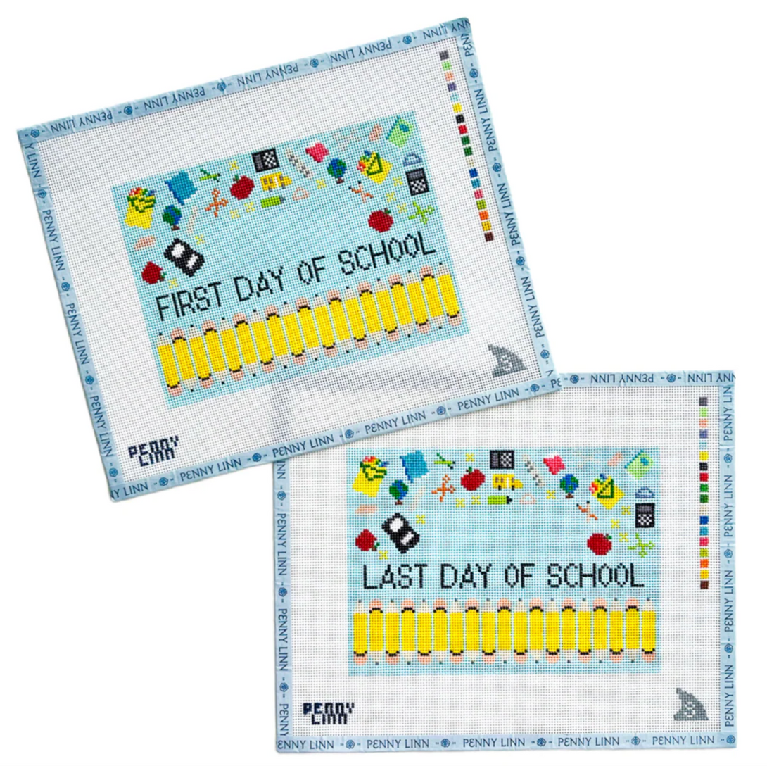 First/Last Day of School - Two Canvases