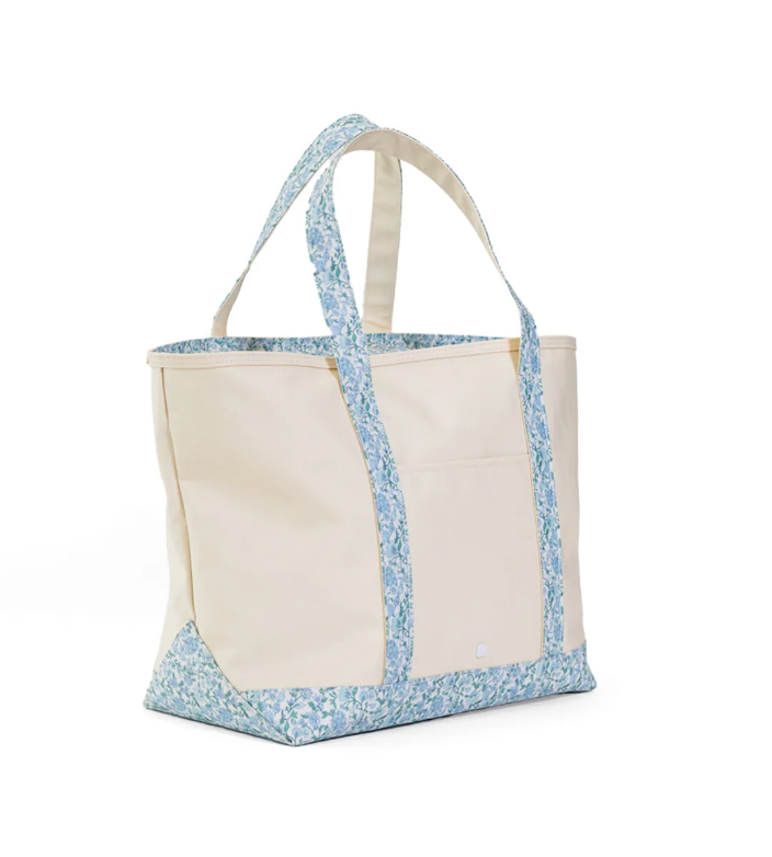 Maxi Tote - Coated Canvas Hamptons Floral