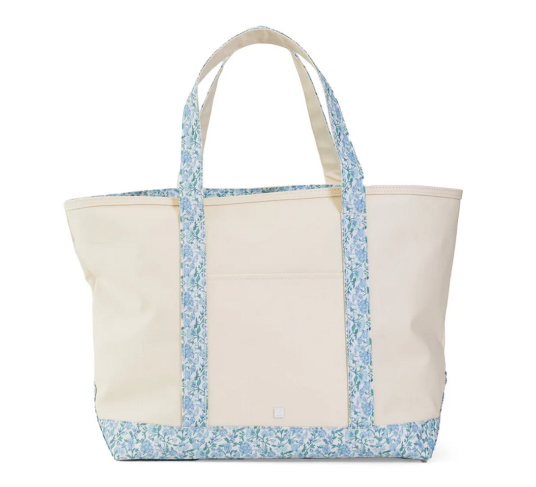 Maxi Tote - Coated Canvas Hamptons Floral