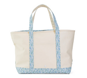 Maxi Tote - Coated Canvas Hamptons Floral