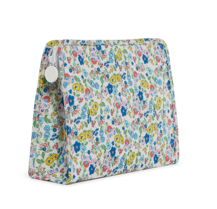 Roadie Large Zip Pouch Posies