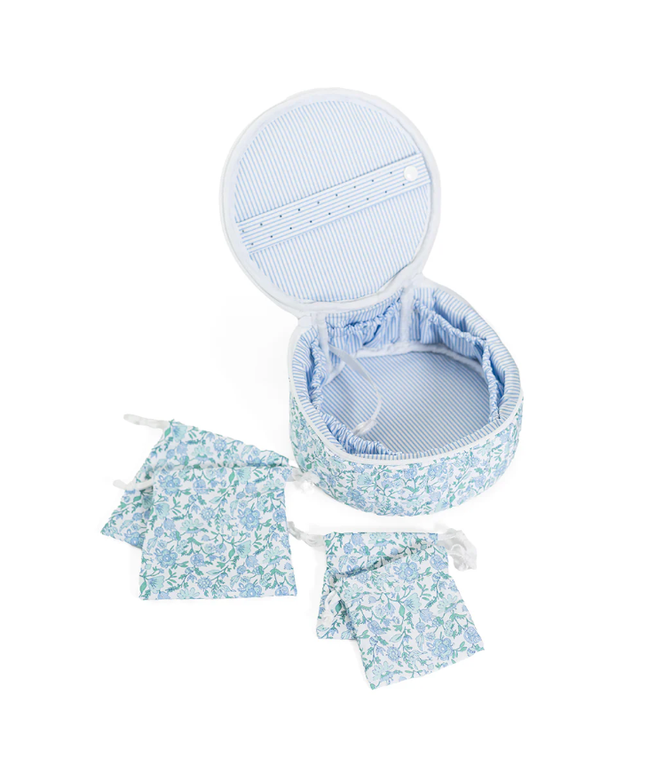 Quilted Jewel Round Hamptons Floral