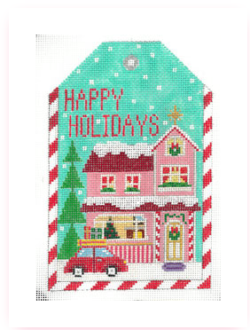 Gift Tag - Happy Holidays