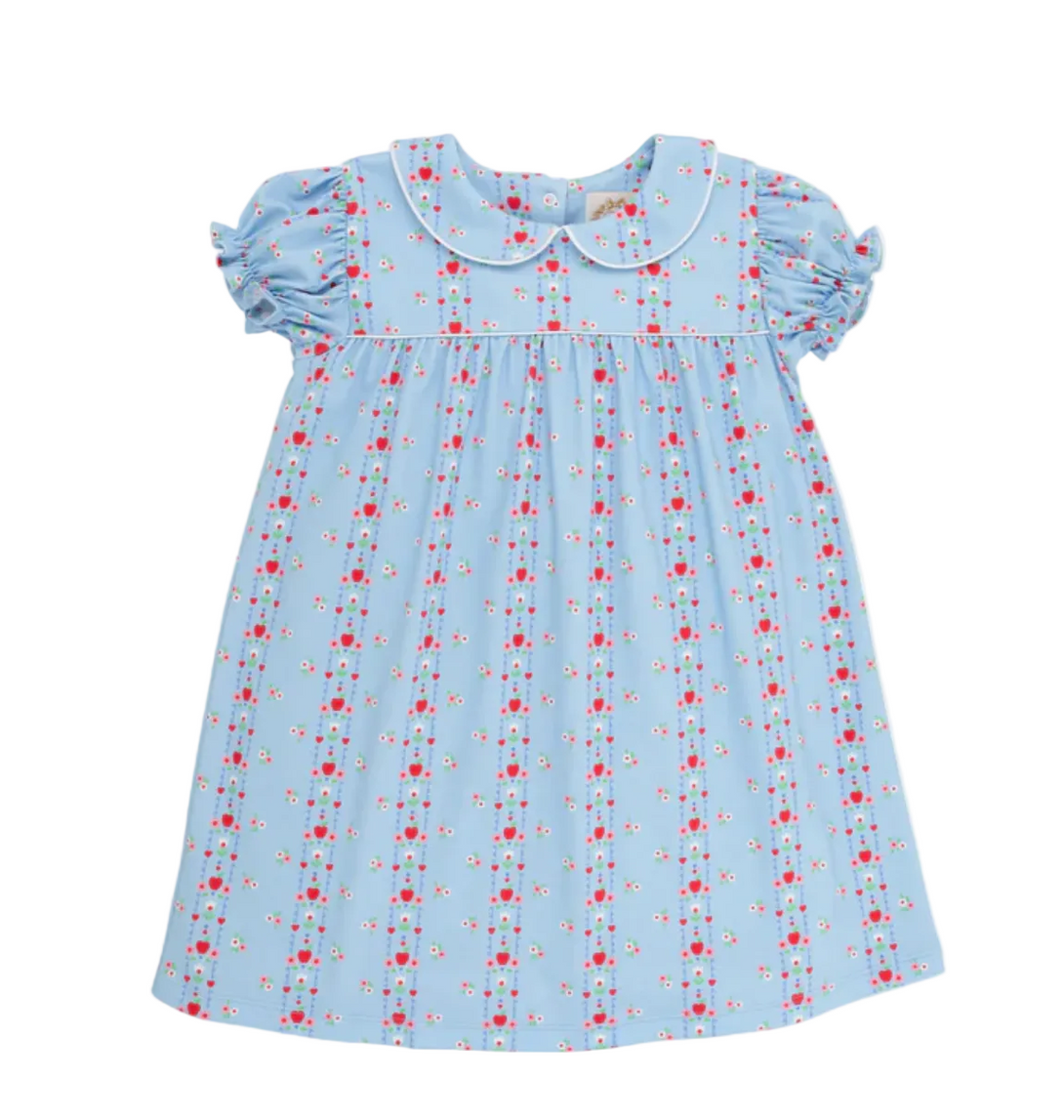 Holly Day Dress Pima First Day Flowers