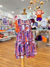 Girls Hanna Game Day Dress Tigers