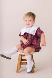 Christian Bubble Woodstock Plaid Nutcracker