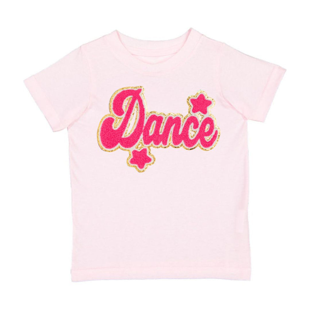 Dance Script Patch Short Sleeve T-Shirt