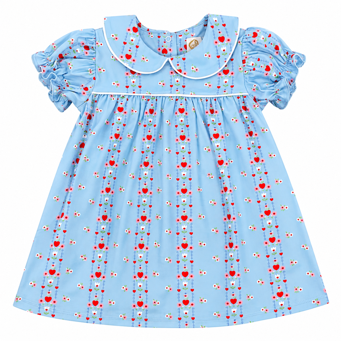 Holly Day Dress Pima First Day Flowers