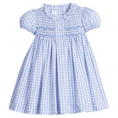 Smocked Bridget Dress - Woodberry Plaid