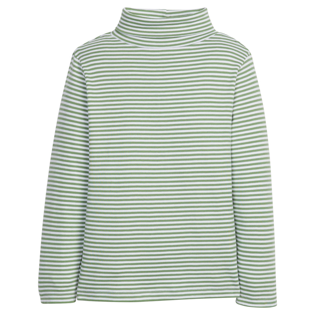 Striped Turtleneck Watercress