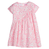 Swoop Dress in Marshmallow Floral