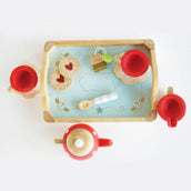 Wooden Honeybake Tea Set and Tray